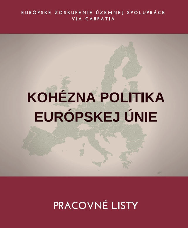 Kohézna politika EÚ - pracovné listy